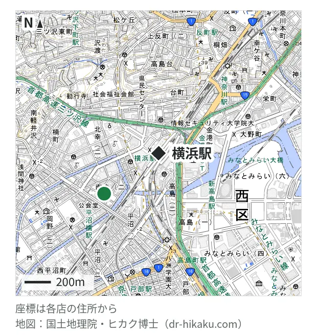 スマホ修理のクイック 横浜西口店・横浜駅 336m・徒歩5分