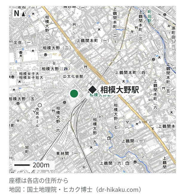あいプロ ボーノ相模大野店・相模大野駅 245m・徒歩4分