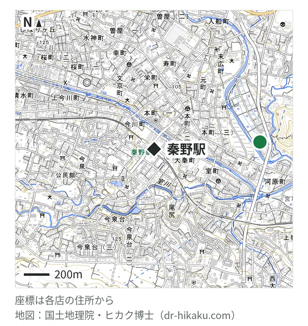ノジマ 秦野店・秦野駅 831m・徒歩11分