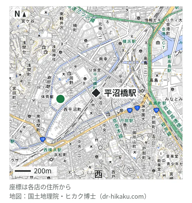 ノジマ 横浜岡野店・平沼橋駅 452m・徒歩6分