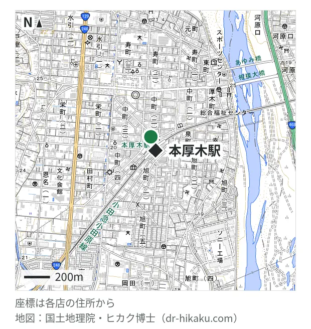 ノジマ 本厚木ミロード店・本厚木駅 111m・徒歩2分
