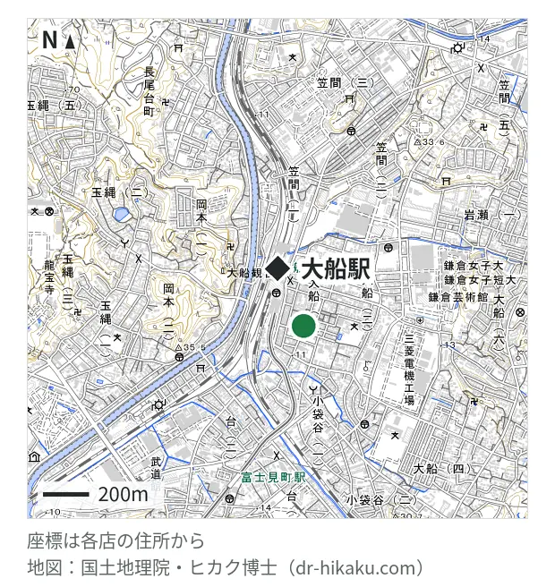 SMART 大船店・大船駅 159m・徒歩2分