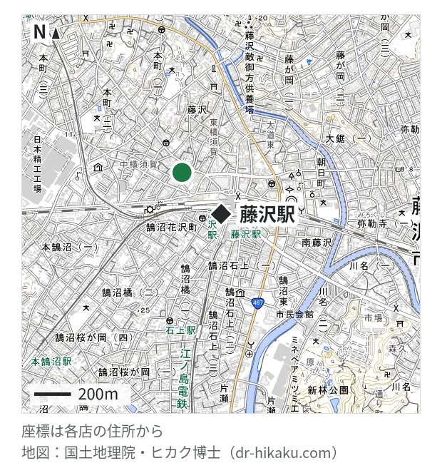 スマホスピタル 藤沢店・藤沢駅 230m・徒歩3分