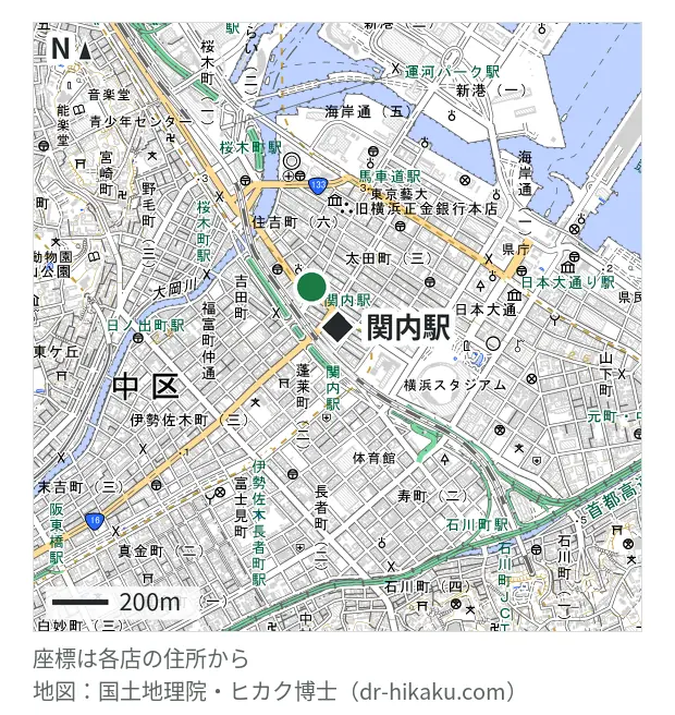 スマホスピタル 横浜関内店・関内駅 124m・徒歩2分