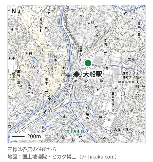 スマホクリニック グランシップ大船店・大船駅 208m・徒歩3分