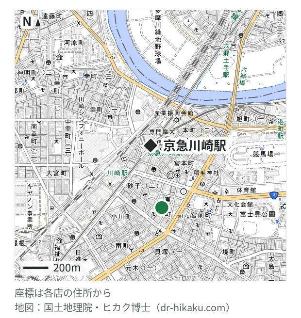 スマホシェルジュ 神奈川 川崎店・京急川崎駅 506m・徒歩7分