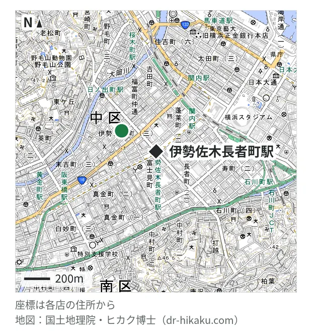 スマホ修理工房 横浜関内店・伊勢佐木長者町駅 309m・徒歩4分