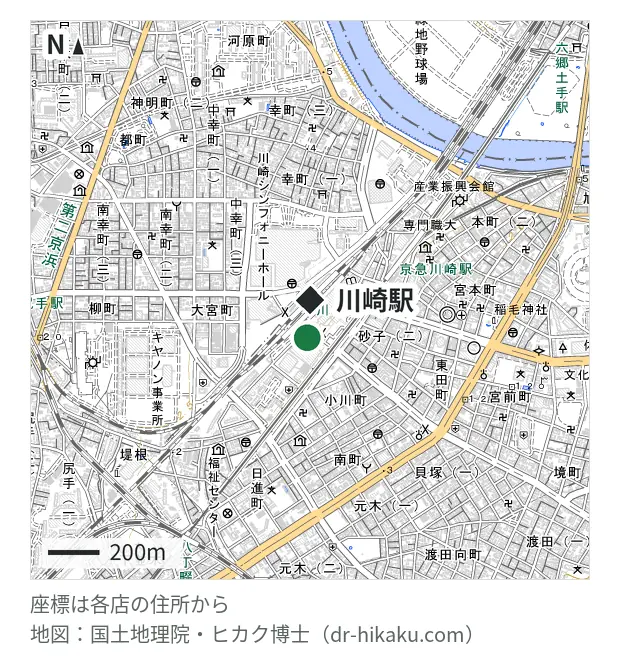スマホ修理工房 川崎日航店・川崎駅 147m・徒歩2分
