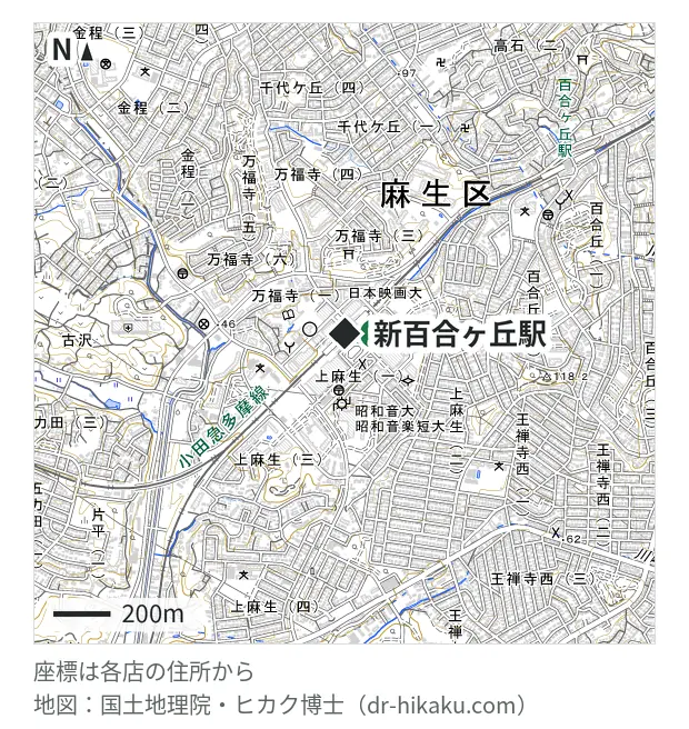 スマホ修理工房 新百合丘オーパ店・新百合ヶ丘駅 106m・徒歩2分