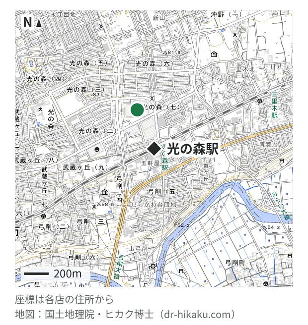 スマホ修理工房 熊本ゆめタウン光の森店・光の森駅 341m・徒歩5分