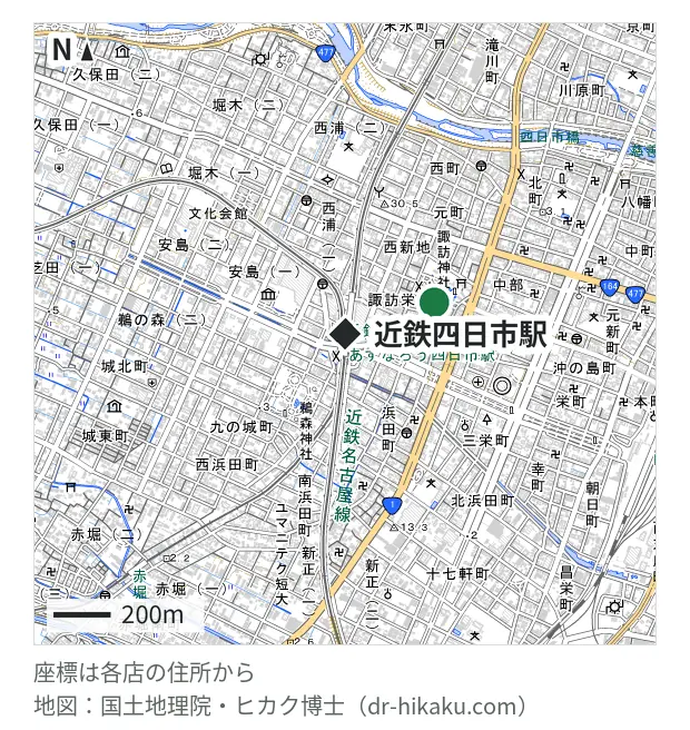 スマホなおし太郎 四日市諏訪栄店・近鉄四日市駅 314m・徒歩4分