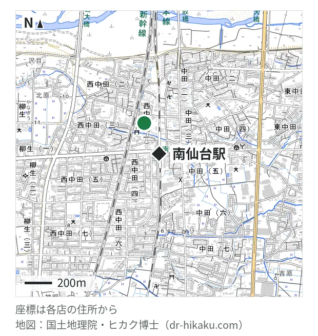 スマホ修理SHOP 西友南仙台店・南仙台駅 248m・徒歩4分