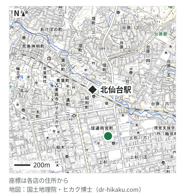 スマプラ イオンモール仙台上杉店・北仙台駅 556m・徒歩7分