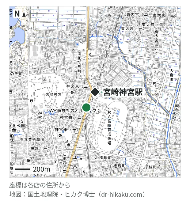 スマホ修理ABC 宮崎神宮駅前店・宮崎神宮駅 236m・徒歩3分