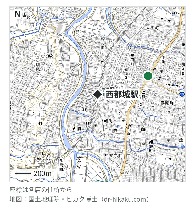 スマップル 都城店・西都城駅 693m・徒歩9分