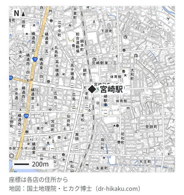 スマホ修理工房 宮崎店・宮崎駅 392m・徒歩5分