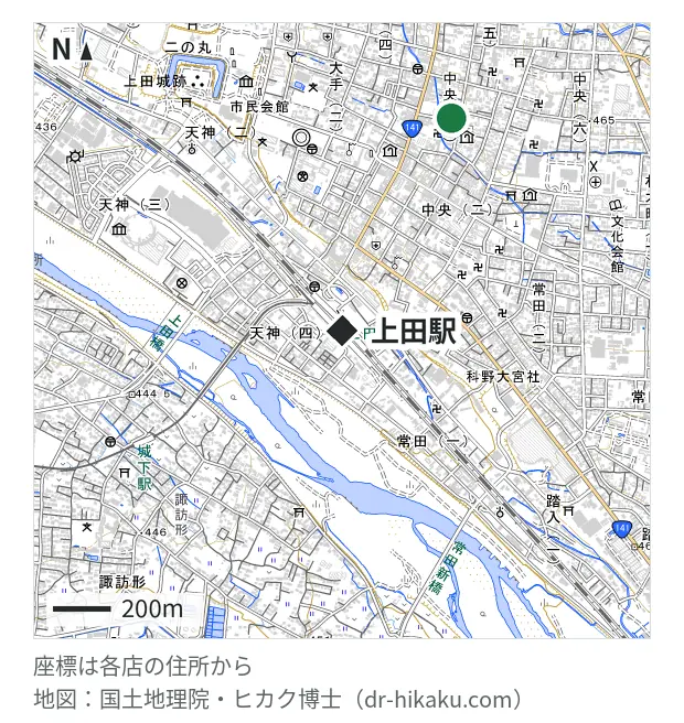 スマホなおし太郎 上田中央店・上田駅 808m・徒歩11分
