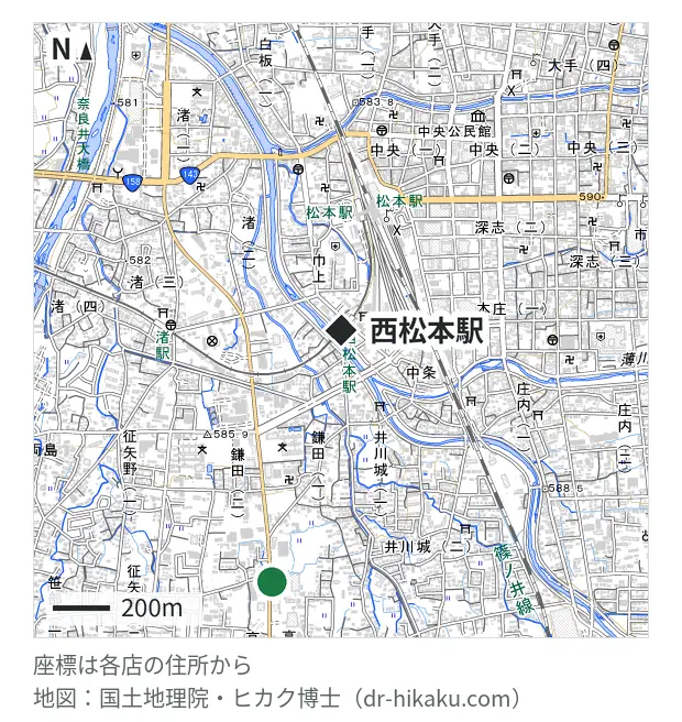 スマホファクトリー ライオン堂店・西松本駅 913m・徒歩12分