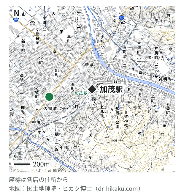 スマホ修理SHOP リオン・ドール加茂店・加茂駅 552m・徒歩7分
