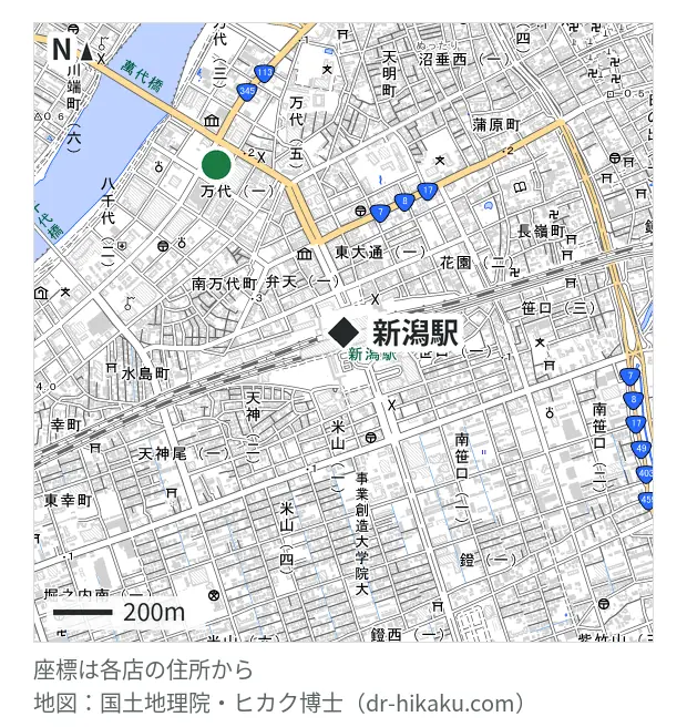 iPhone修理アイサポ 新潟ラブラ万代店・新潟駅 701m・徒歩9分
