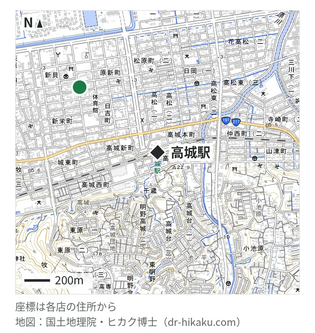 PC-oita・高城駅 796m・徒歩10分
