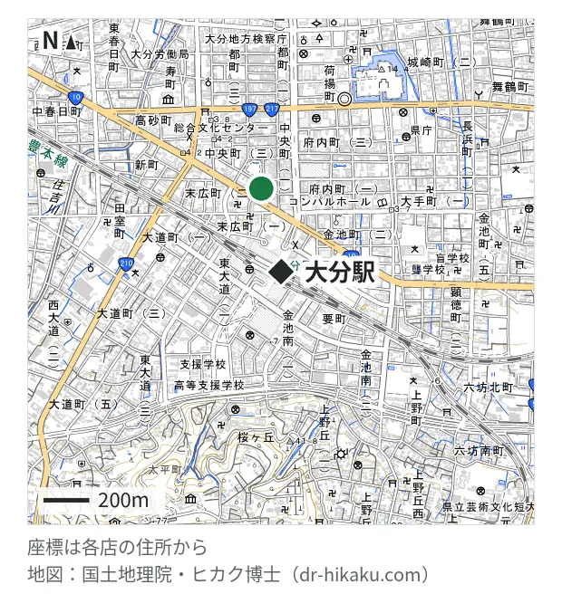 スマップル 大分店・大分駅 377m・徒歩5分