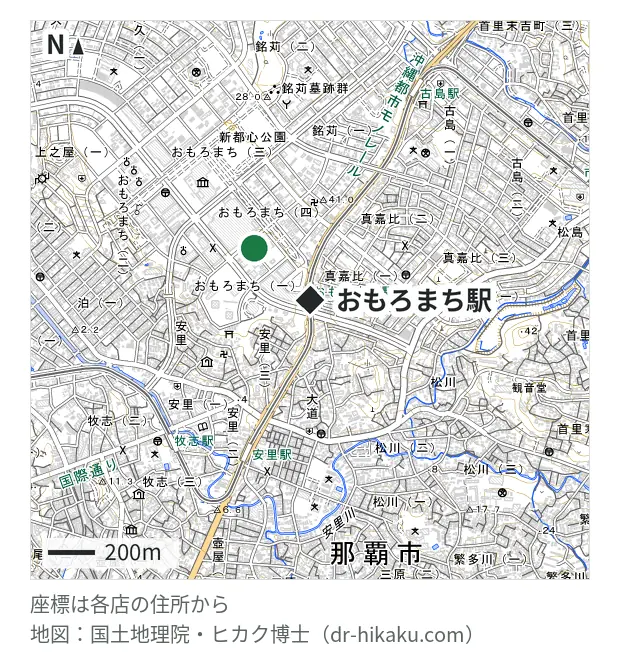スマイルファクトリー 那覇新都心店・おもろまち駅 326m・徒歩5分