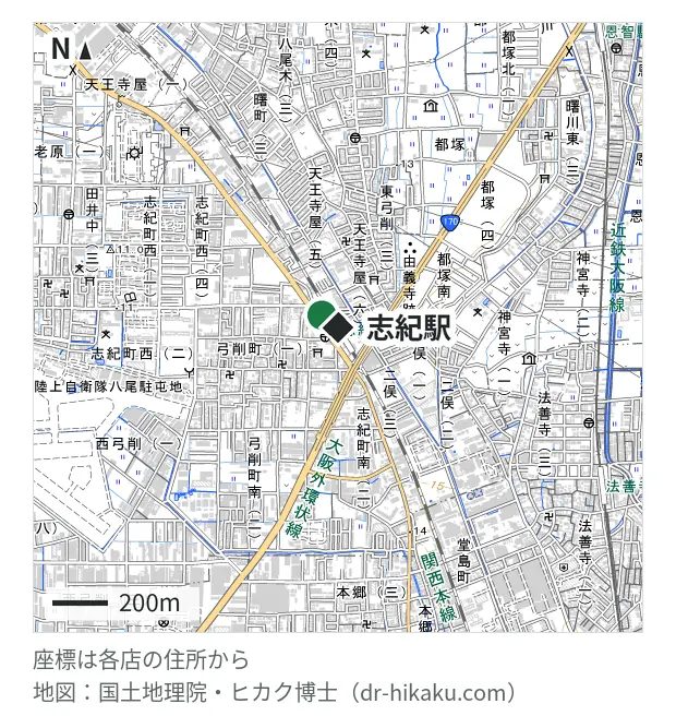 キャプテンスマホ 志紀駅前店・志紀駅 73m・徒歩1分