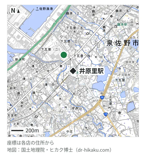iCrackedStore いこらも~る泉佐野・井原里駅 309m・徒歩4分