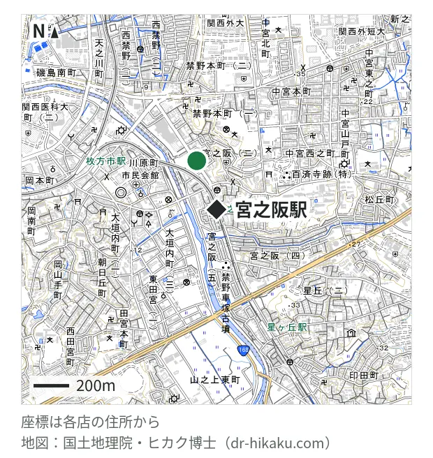 iPhone修理アイサポ 枚方店・宮之阪駅 294m・徒歩4分