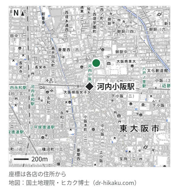 スマホ119 イオンタウン小阪店・河内小阪駅 331m・徒歩5分
