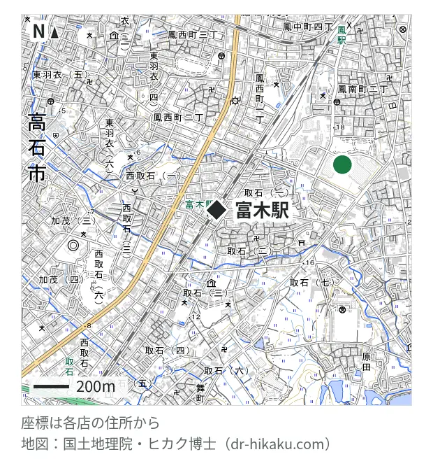 スマートクール アリオ鳳店・富木駅 753m・徒歩10分