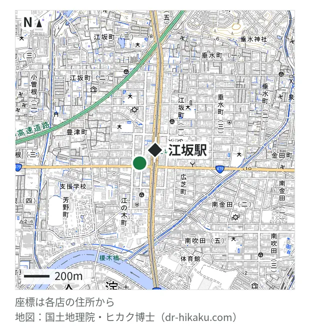 スマホスピタル 江坂店・江坂駅 158m・徒歩2分