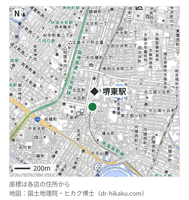 スマホスピタル 堺東店・堺東駅 199m・徒歩3分