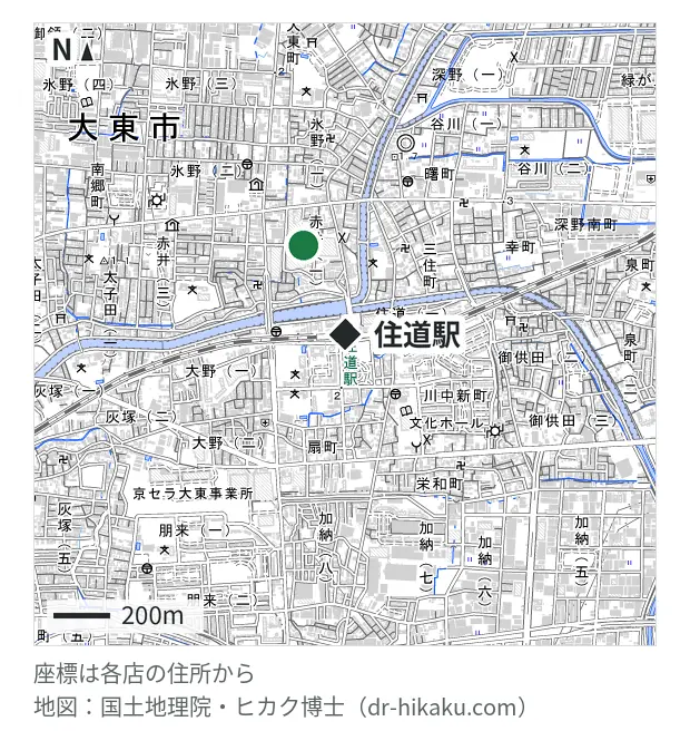 スマホスピタル 住道オペラパーク・住道駅 346m・徒歩5分