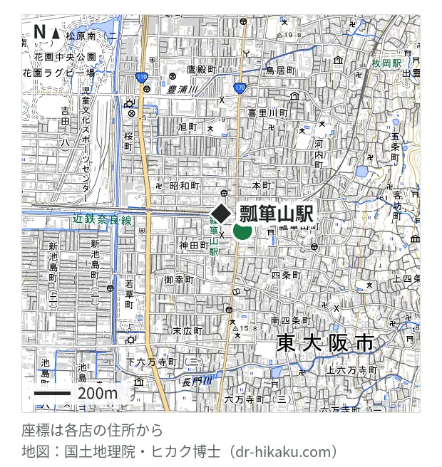 スマモバ 瓢箪山店・瓢箪山駅 151m・徒歩2分