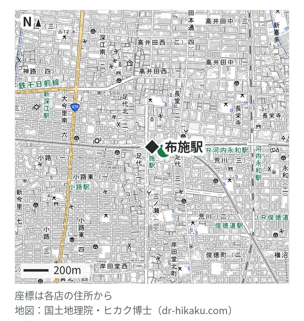 スマホRisE 布施店・布施駅 102m・徒歩2分