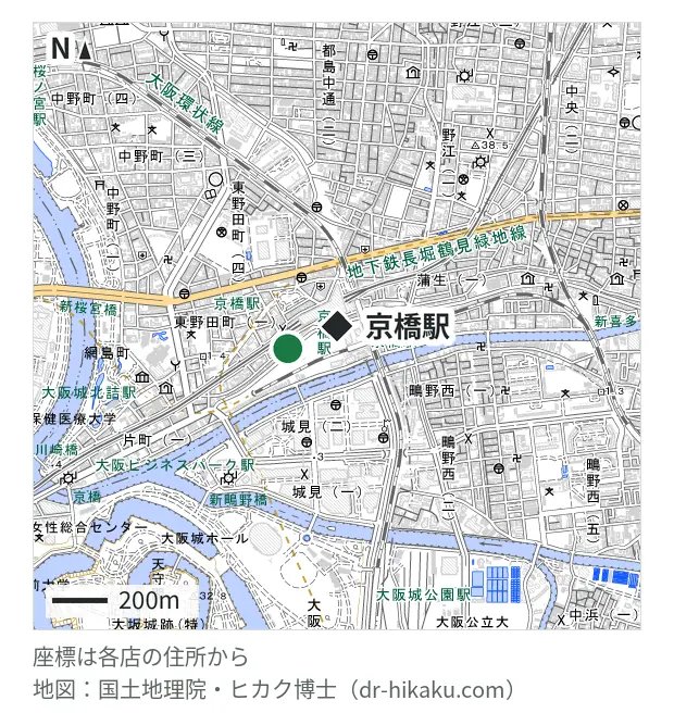 スマホRisE 京橋店・京橋駅 159m・徒歩2分