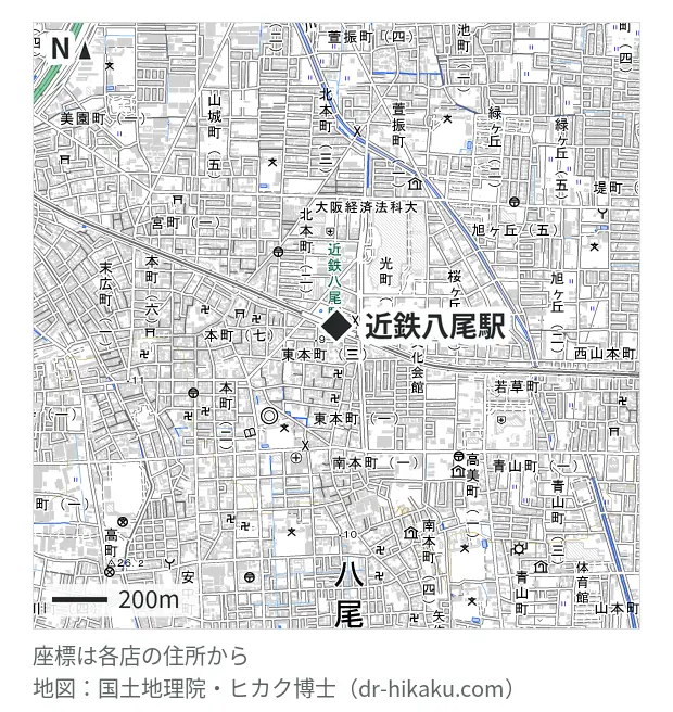 スマホ修理工房 リノアス八尾店・近鉄八尾駅 164m・徒歩3分