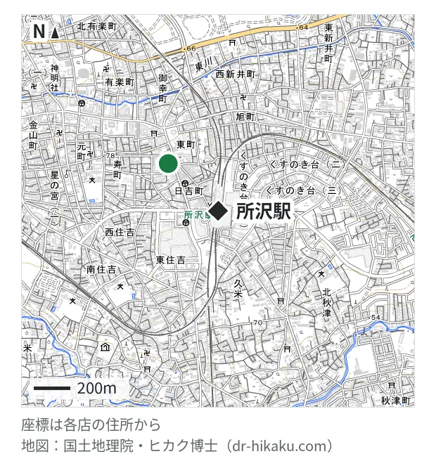 iCrackedStore 所沢トコトコスクエア・所沢駅 367m・徒歩5分