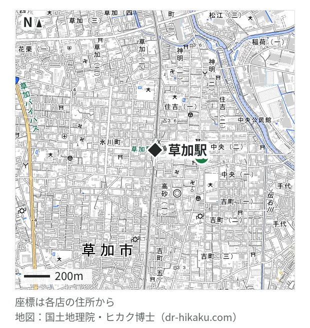 iFC iPhone診療所草加店・草加駅 365m・徒歩5分