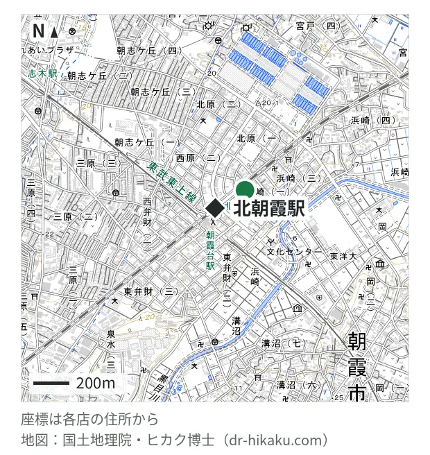 iPhoneお直し本舗 埼玉県朝霞台店・北朝霞駅 194m・徒歩3分