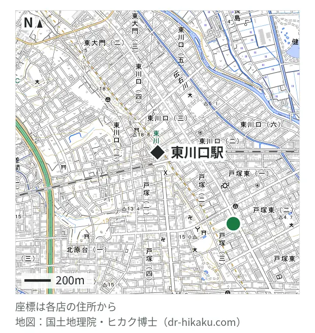 iPhone修理アイサポ 東川口店・東川口駅 727m・徒歩10分