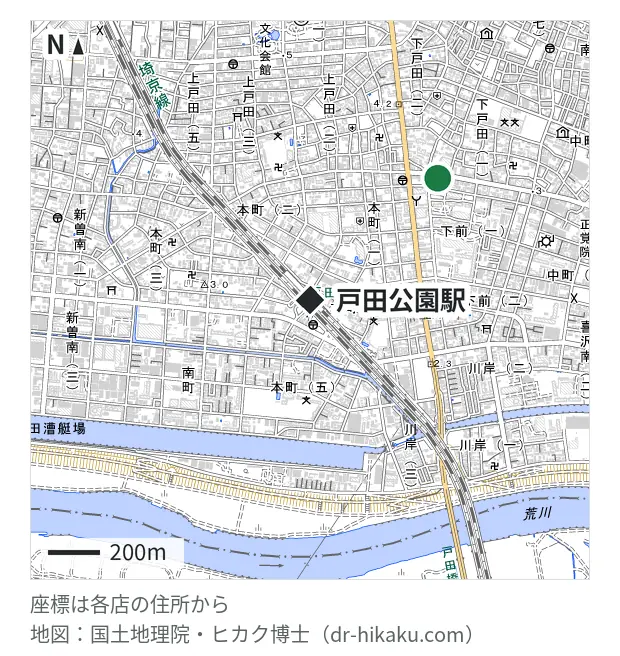 スマスタイル 戸田店・戸田公園駅 682m・徒歩9分