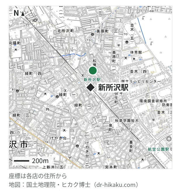 スマホ教室スマチャレ新所沢店・新所沢駅 226m・徒歩3分