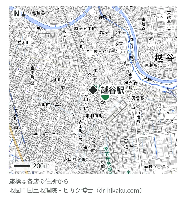 iFC ALCo越谷店・越谷駅 176m・徒歩3分