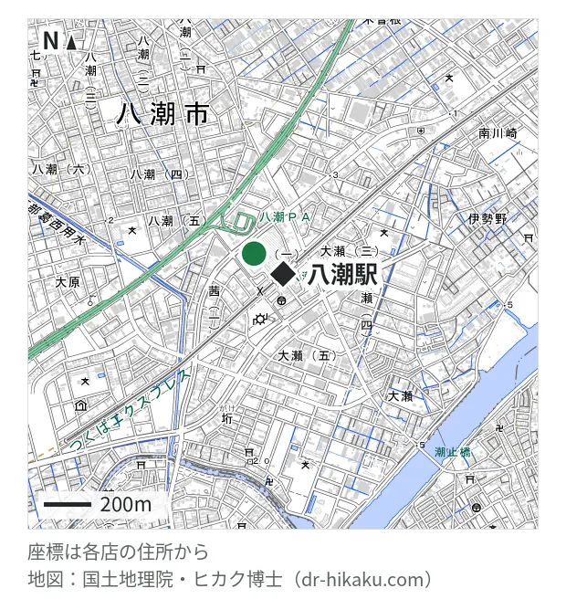 iFC フレンド八潮フレスポ店・八潮駅 150m・徒歩2分