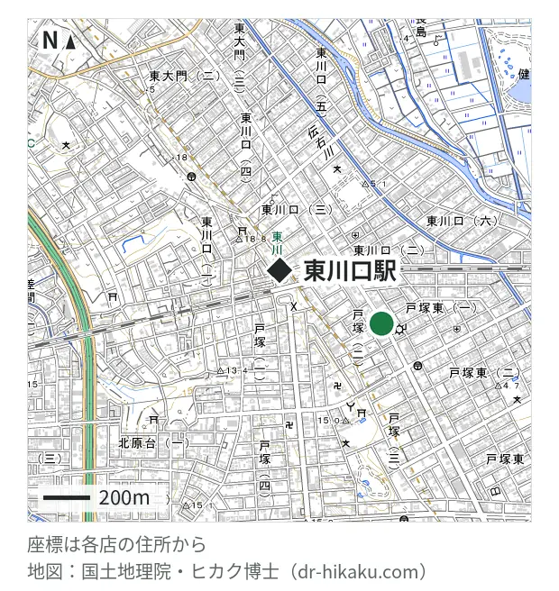 スマホスピタル テルル東川口店・東川口駅 446m・徒歩6分