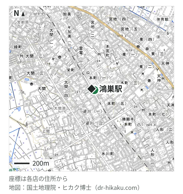 スマホスピタル 鴻巣・鴻巣駅 43m・徒歩1分