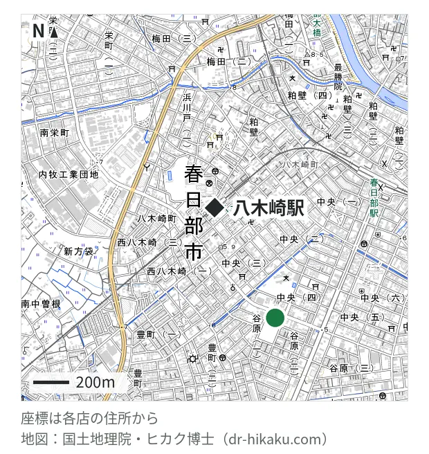 スマホ修理工房 春日部店・八木崎駅 702m・徒歩9分